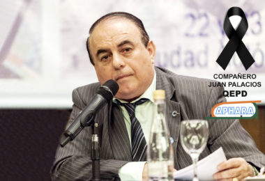 Despedimos al compañero y amigo Juan Antonio Palacios, secretario general de AATRAC